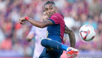 Barcelona dikabarkan tanpa Raphinha selama sebulan akibat cedera