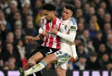 Leeds imbangi Brentford, Klub sepak bola Klub sepak bola Fulham atasi Burnley
