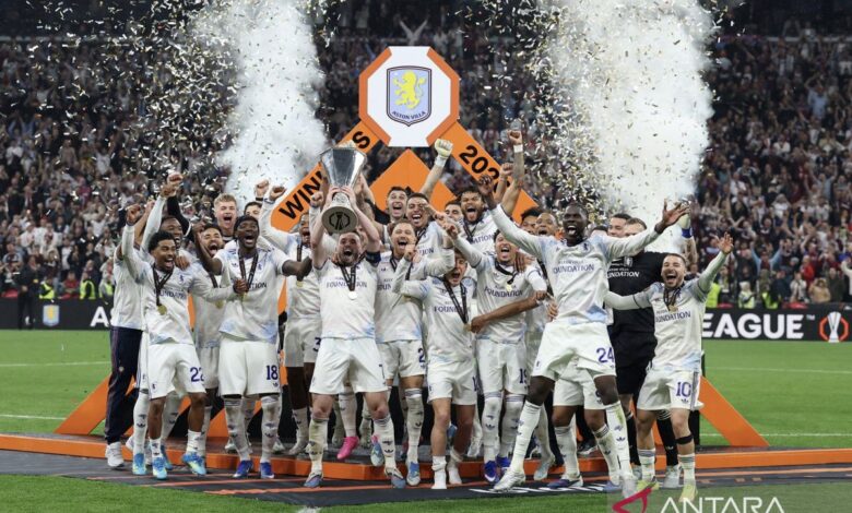 Aston Villa juara Kompetisi Europa 2025/26, Unai Emery raih trofi kelima
