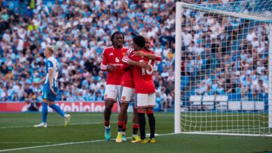 Manchester United menang 3-0 menghadapi Brighton ke matchday terakhir