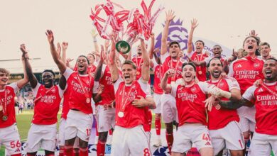 Arsenal tuntaskan Kompetisi Inggris 2025/26 dengan menang 2-1 menghadapi Palace