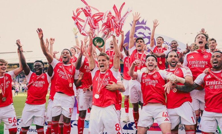 Arsenal tuntaskan Kompetisi Inggris 2025/26 dengan menang 2-1 menghadapi Palace