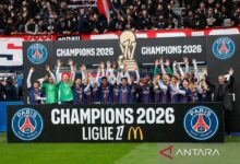 Tak ada PSG pada pencetak gol-assist terbanyak Turnamen Prancis 2025/2026