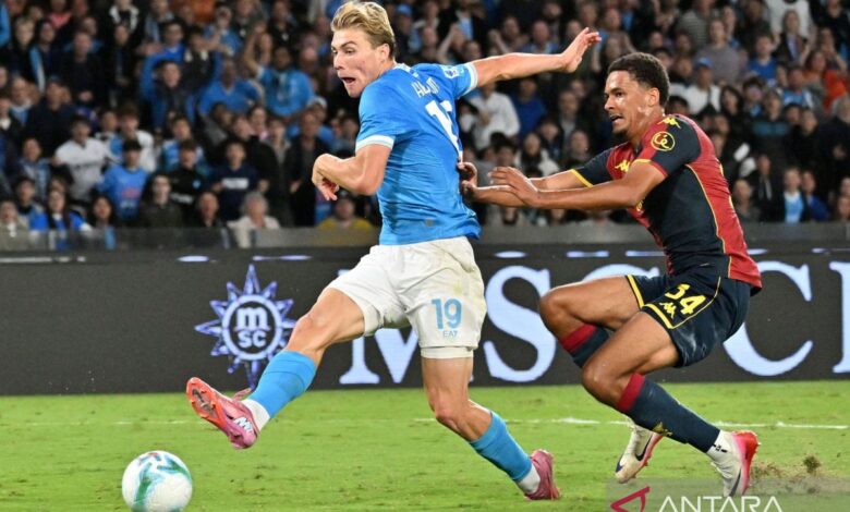 Rasmus Hojlund resmi pindah permanen ke Napoli