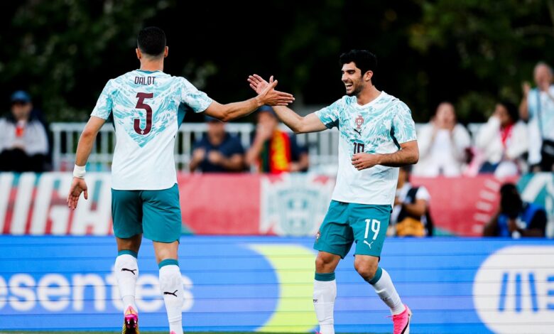 Portugal meraih kemenangan 2-1 atas Chili