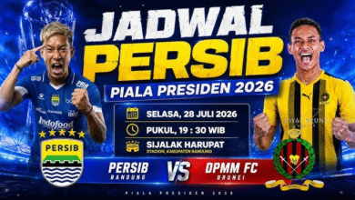 DPMM FC bertemu Persib Bandung pada matchday kedua Grup A Piala Presiden 2026 di Stadion Si Jalak Harupat, Selasa 28 Juli 2026. Laga DPMM vs Persib akan dimainkan mulai pukul 19.30 malam WIB